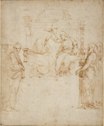 The Coronation of the Virgin by Raffaello Sanzio Raphael